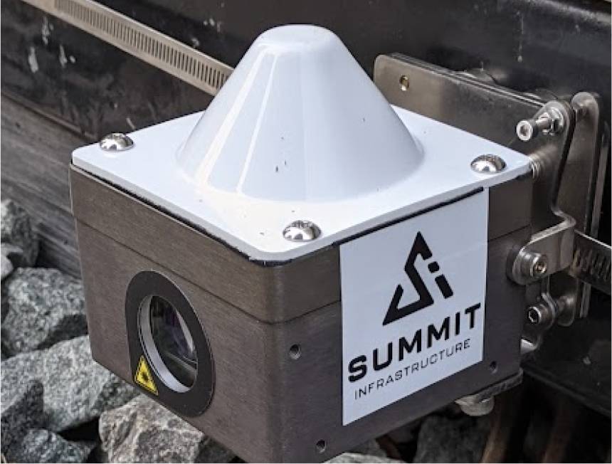 Senceive wireless rail monitoring